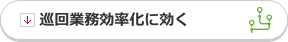 巡回業務効率化に効く